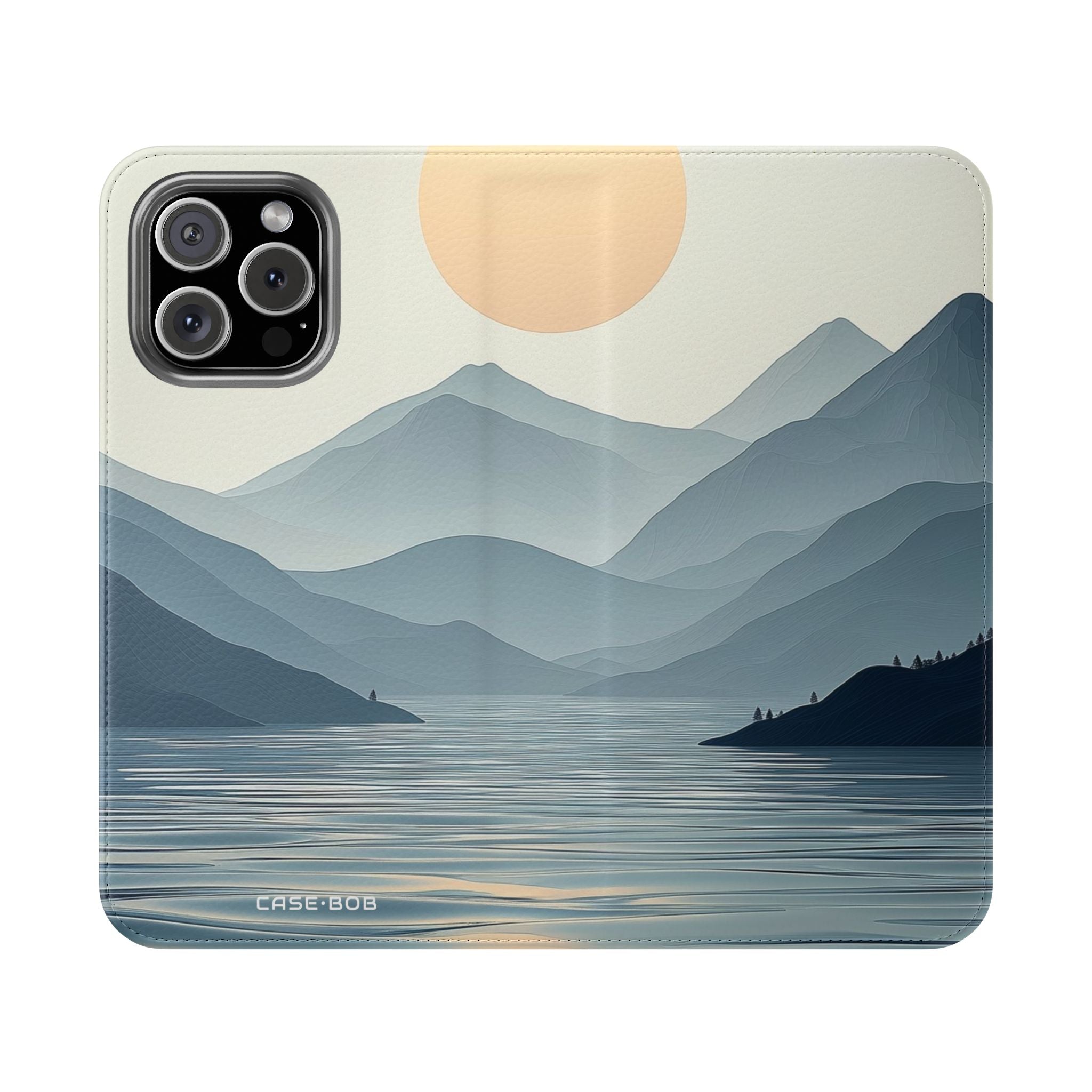 Pale Sun Horizon - iPhone 16 Max Case - Wallet