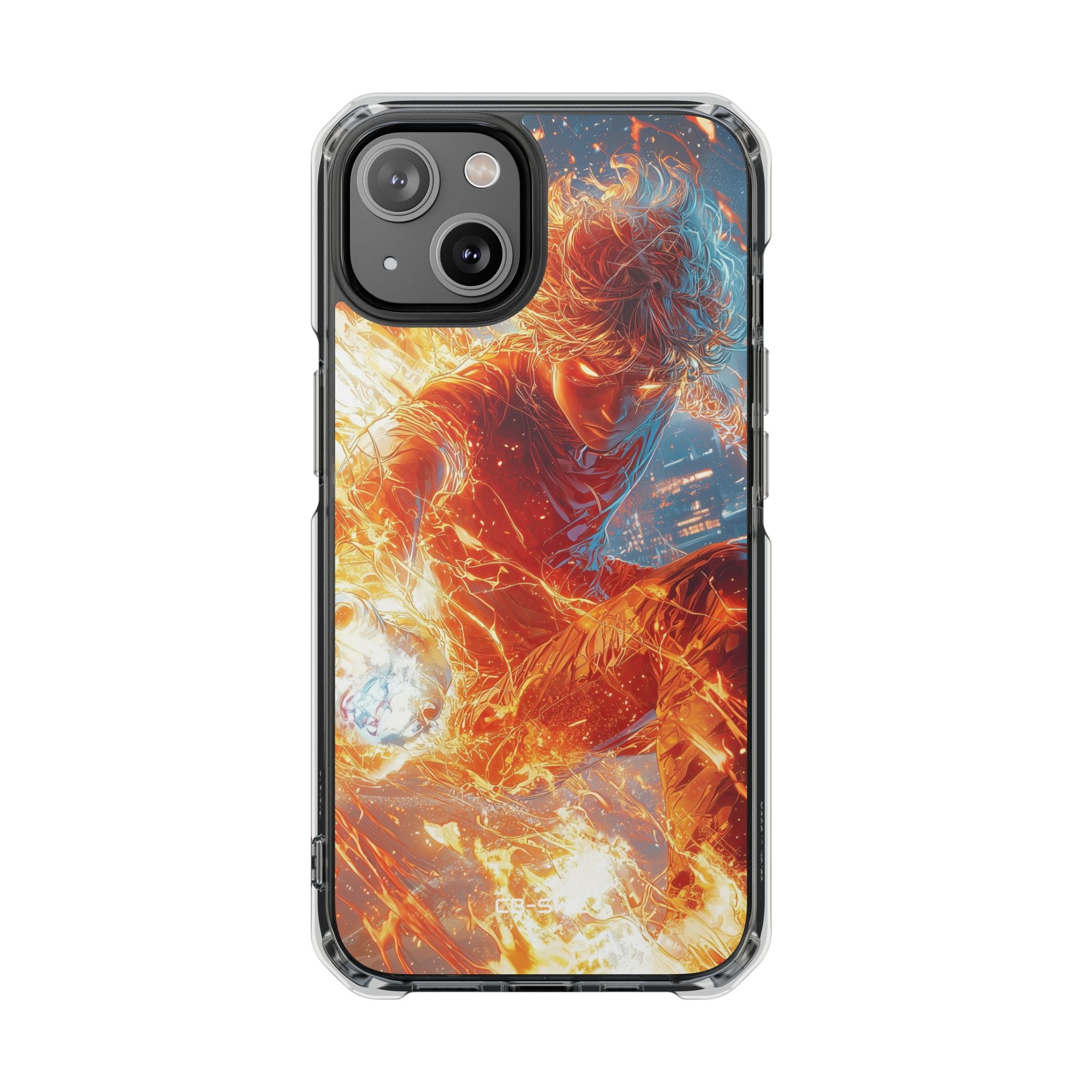 Flames Dance Wildly iPhone Case - Impact