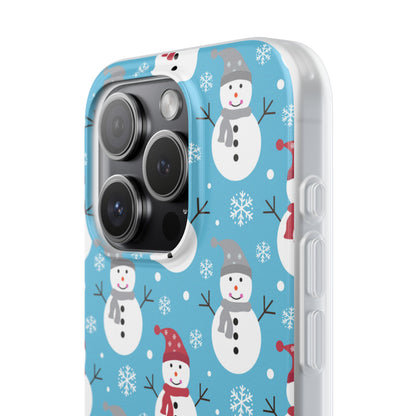 Snowman Parade iPhone 15 Pro Case - Soft