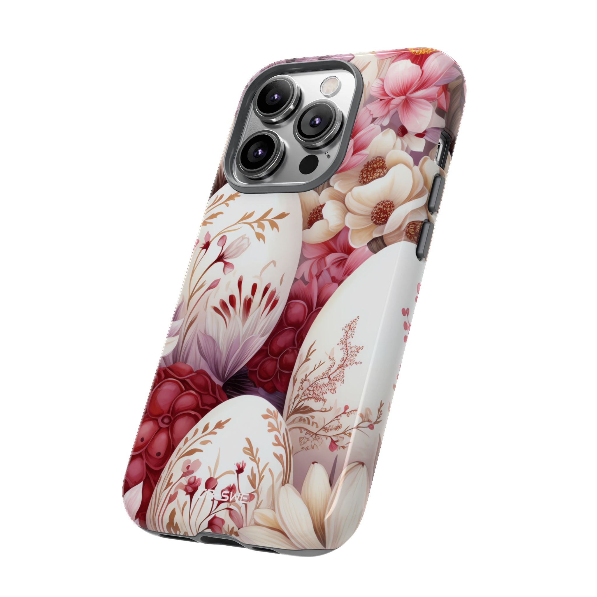 Floral Eggs Bloom - iPhone Case