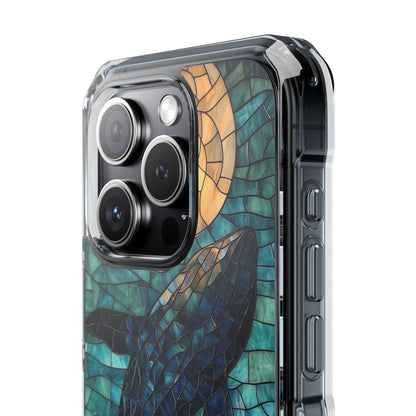 Whale Dives Upward iPhone Case - Impact