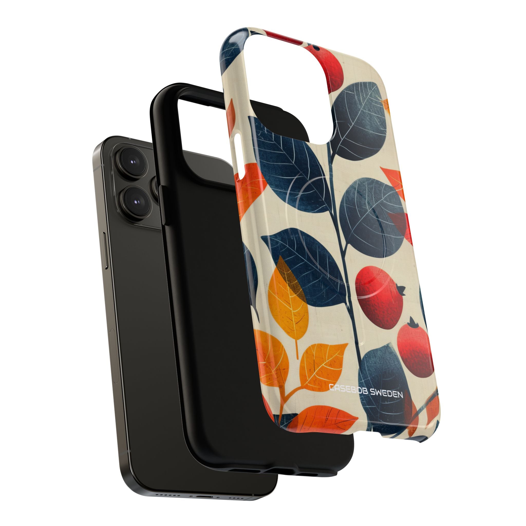 Autumn Nature Pattern - Tough + MagSafe® iPhone 14 Phone Case