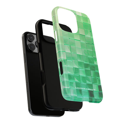 Gradient Verdegrid iPhone 16 - Tough Phone Case