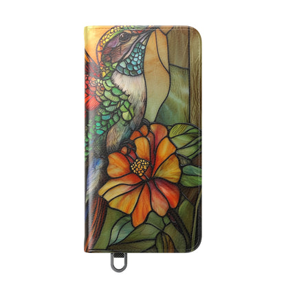 Hummingbird Radiance - Samsung S25 Case - Wallet
