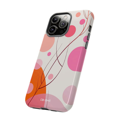 Circles Embrace Lines - iPhone Case