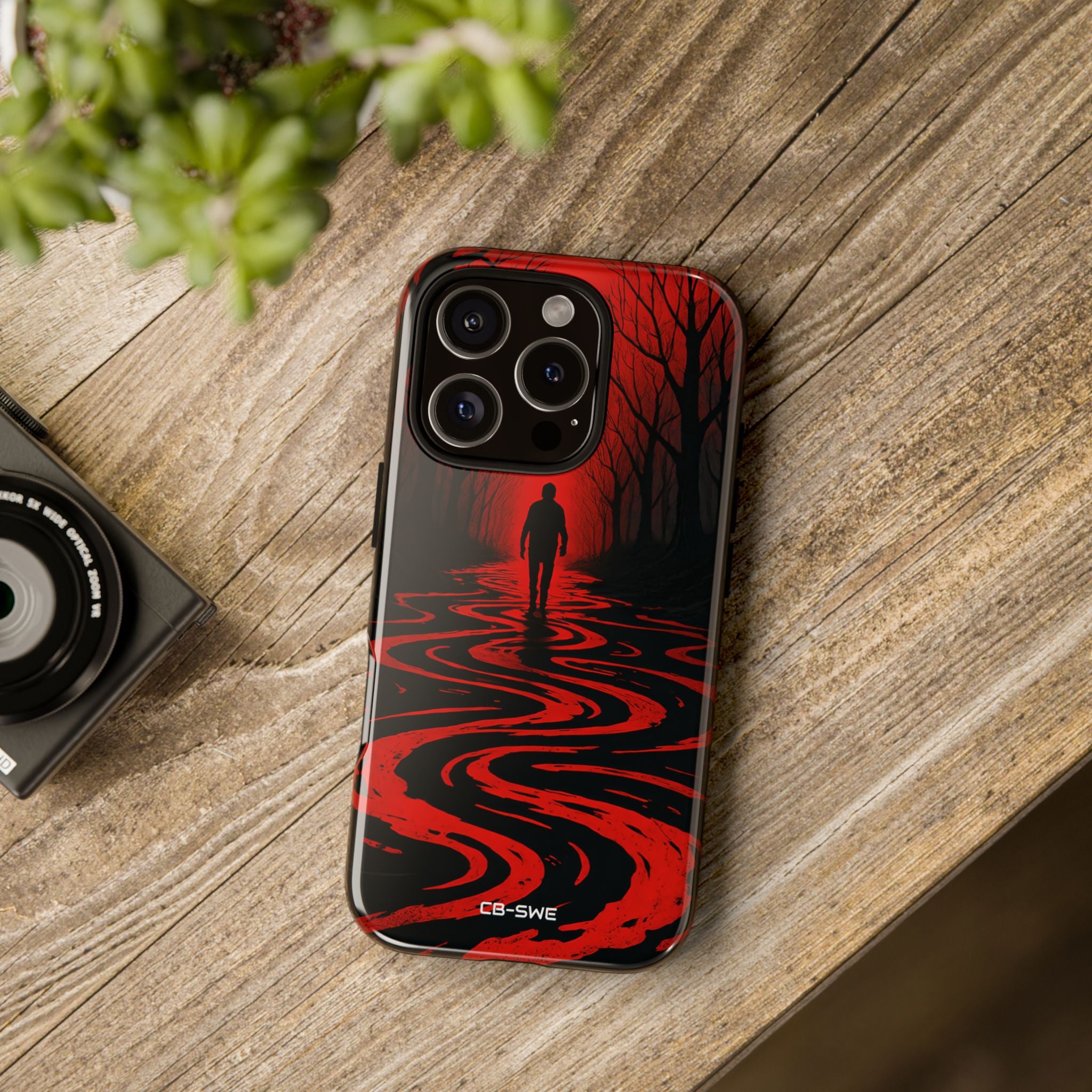 Red Path Mystery - iPhone Case