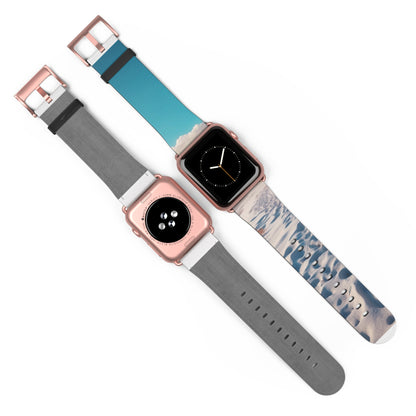 Snowy Footprints - Watch Band