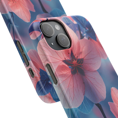 Ethereal Floral Harmony iPhone 15 - Slim Phone Case