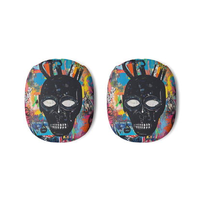 Neon Skull Burst - AirPod Max Case