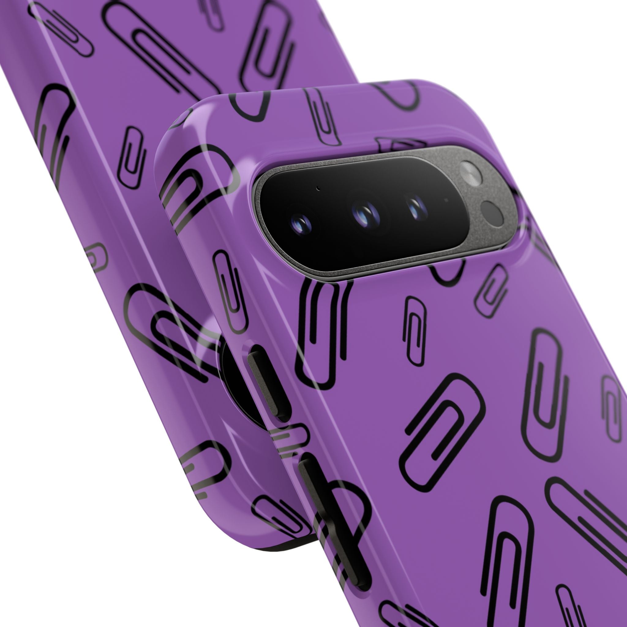 Paperclips Dance Playfully - Google Pixel Case
