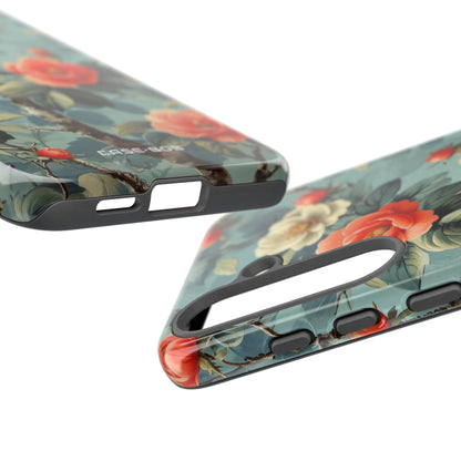 Coral Bloom Samsung S25 Plus Case - Tough