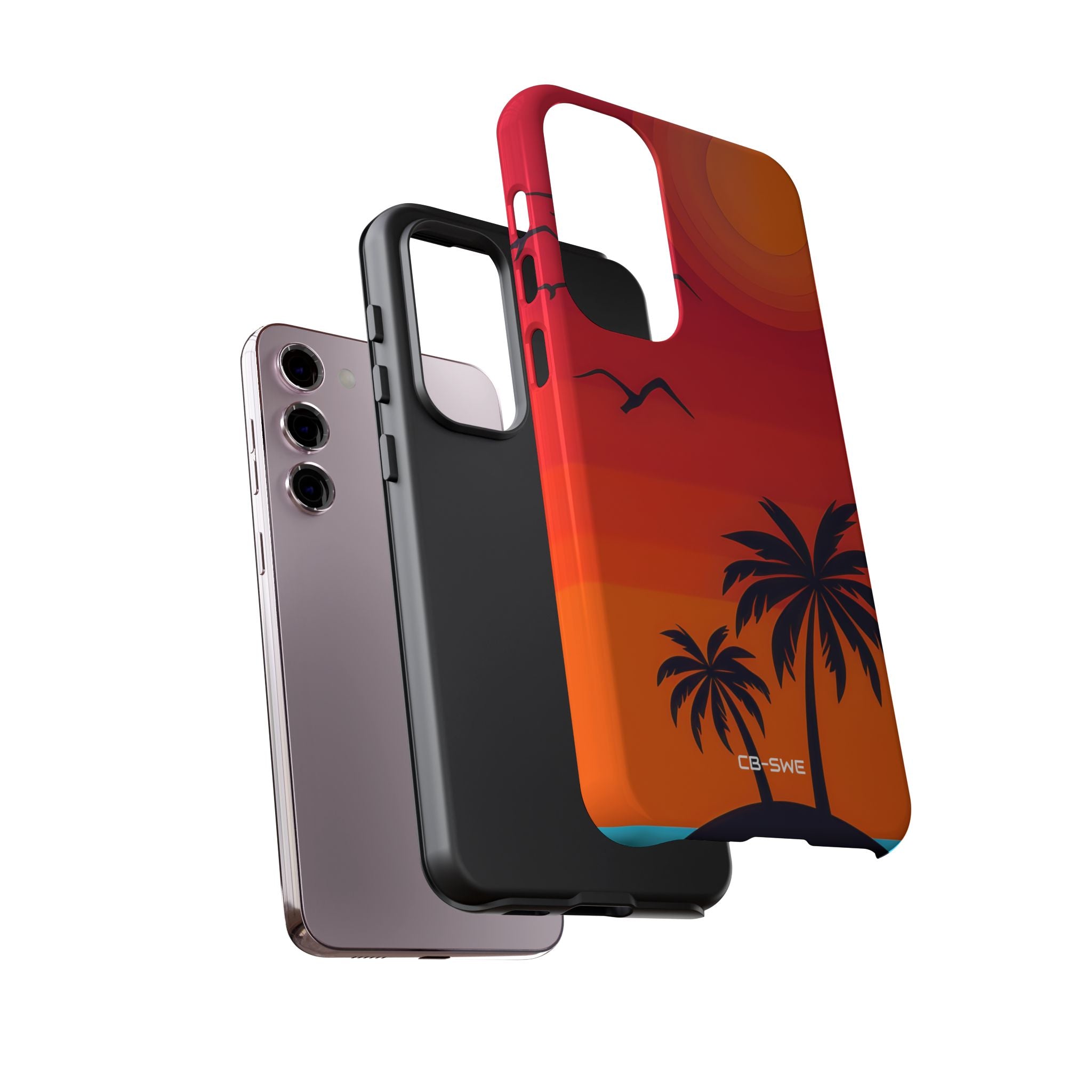 Summer Sunset Silhouettes - Samsung Case