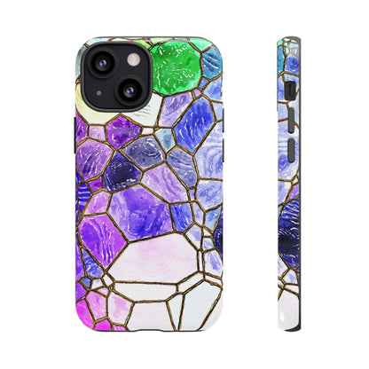 Colorful Glass Mosaic - iPhone Case