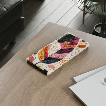 Vibrant Leaves Dance - Samsung Case