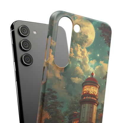 Vintage Moonlit Diner Fantasy Samsung S23 - Slim Phone Case