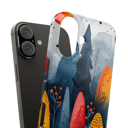 Whimsical Nature - Slim iPhone 16 Phone Case