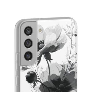 Botanische Eleganz | Flexible Handyhülle für Samsung Galaxy