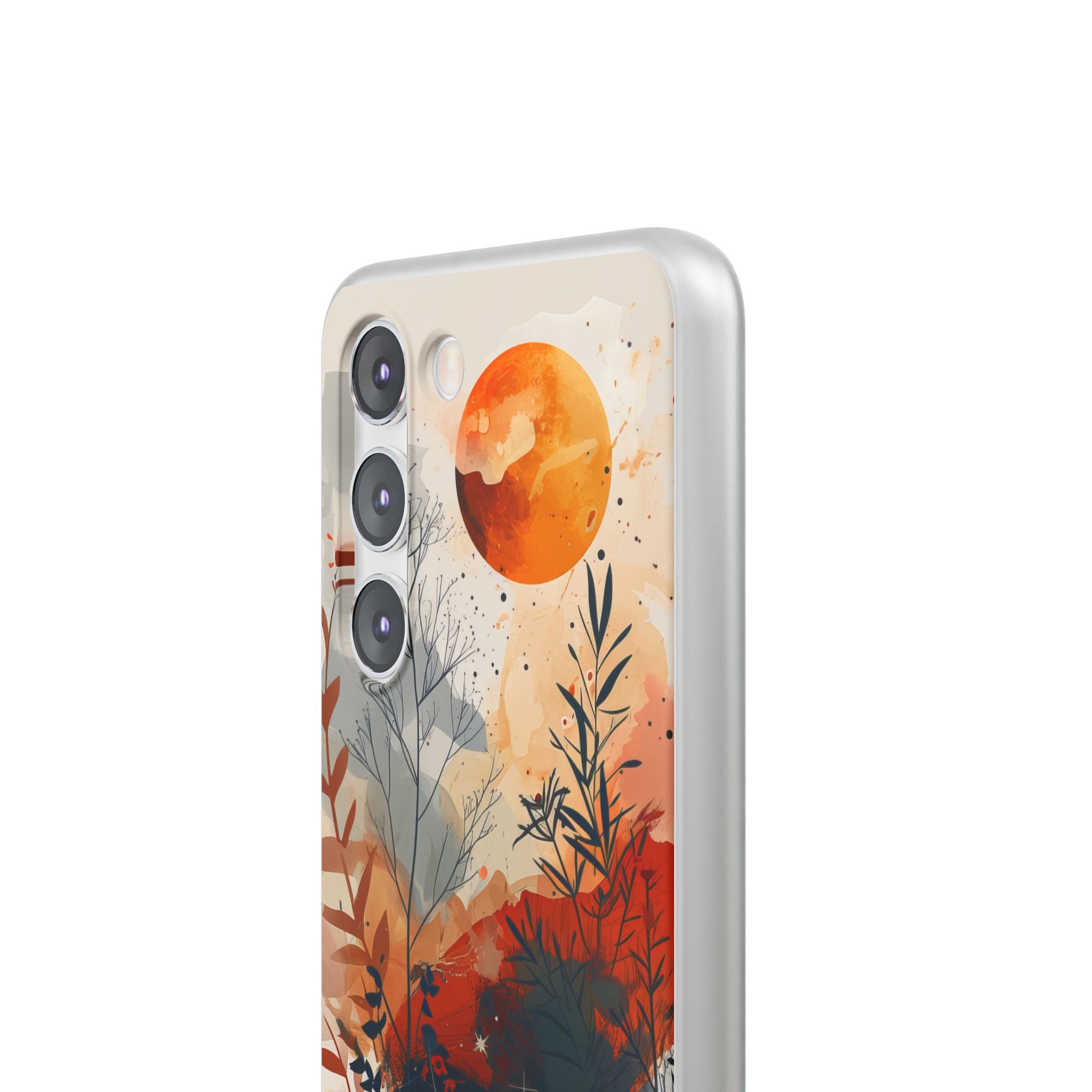 Orange Solstice Samsung S23 Case - Soft