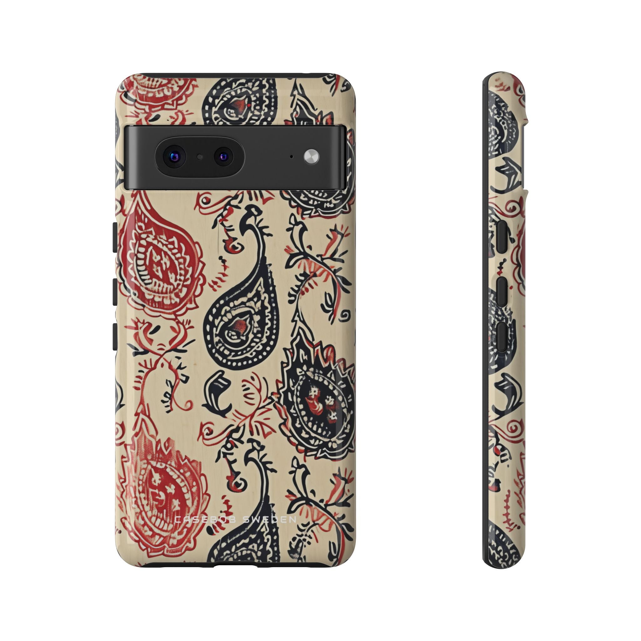 Vintage Paisley Elegance Google Pixel 7 - Robuste Handyhülle