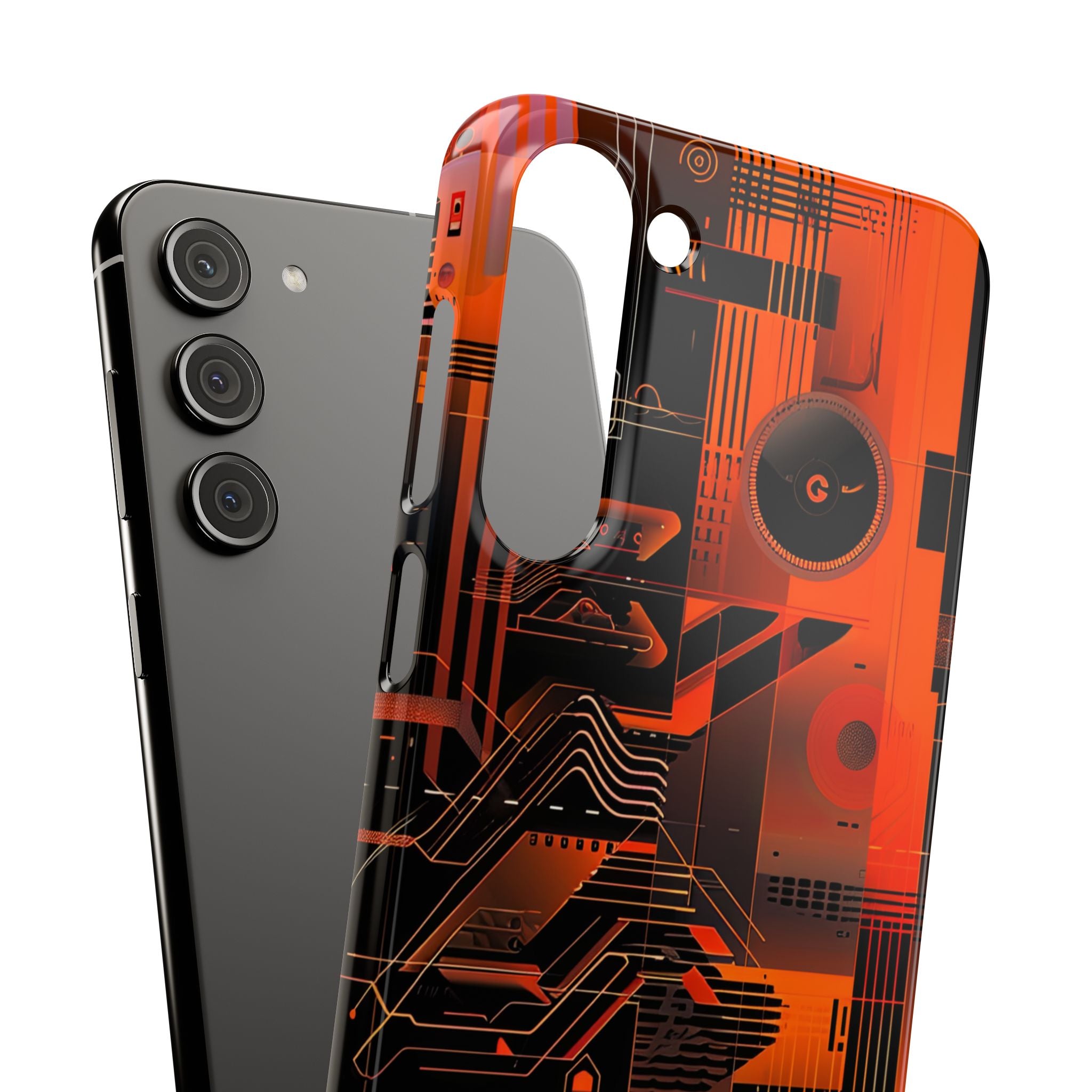 Gradient Circuitburst Samsung S23 - Slim Phone Case