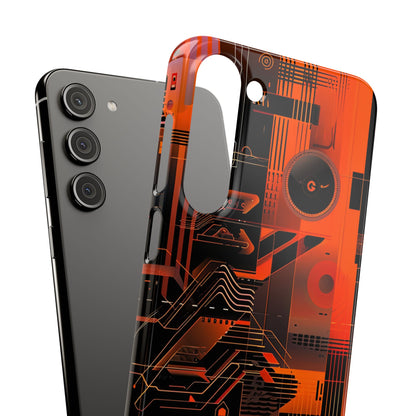 Gradient Circuitburst Samsung S23 - Slim Phone Case