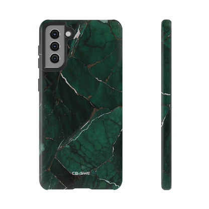 Emerald Veins Flow - Samsung Case