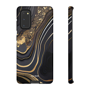 Elegant Gold Streams - Samsung Case