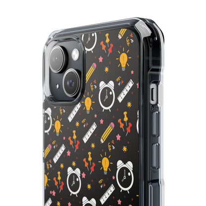 Bright Pencils Twirl iPhone Case - Impact