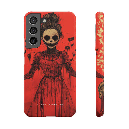 Haunting Scarlet Descent Samsung S22 - Slim Phone Case