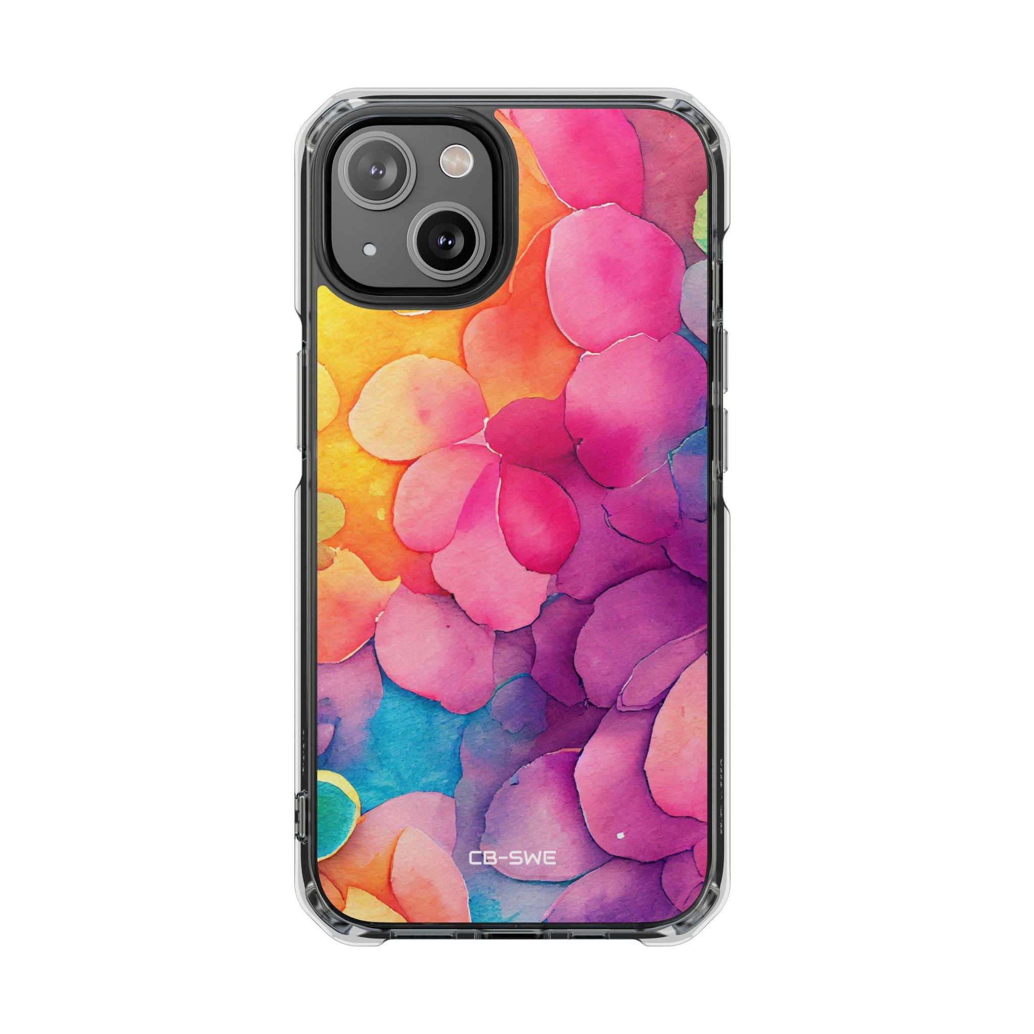 Vibrant Petal Fusion iPhone Case - Impact