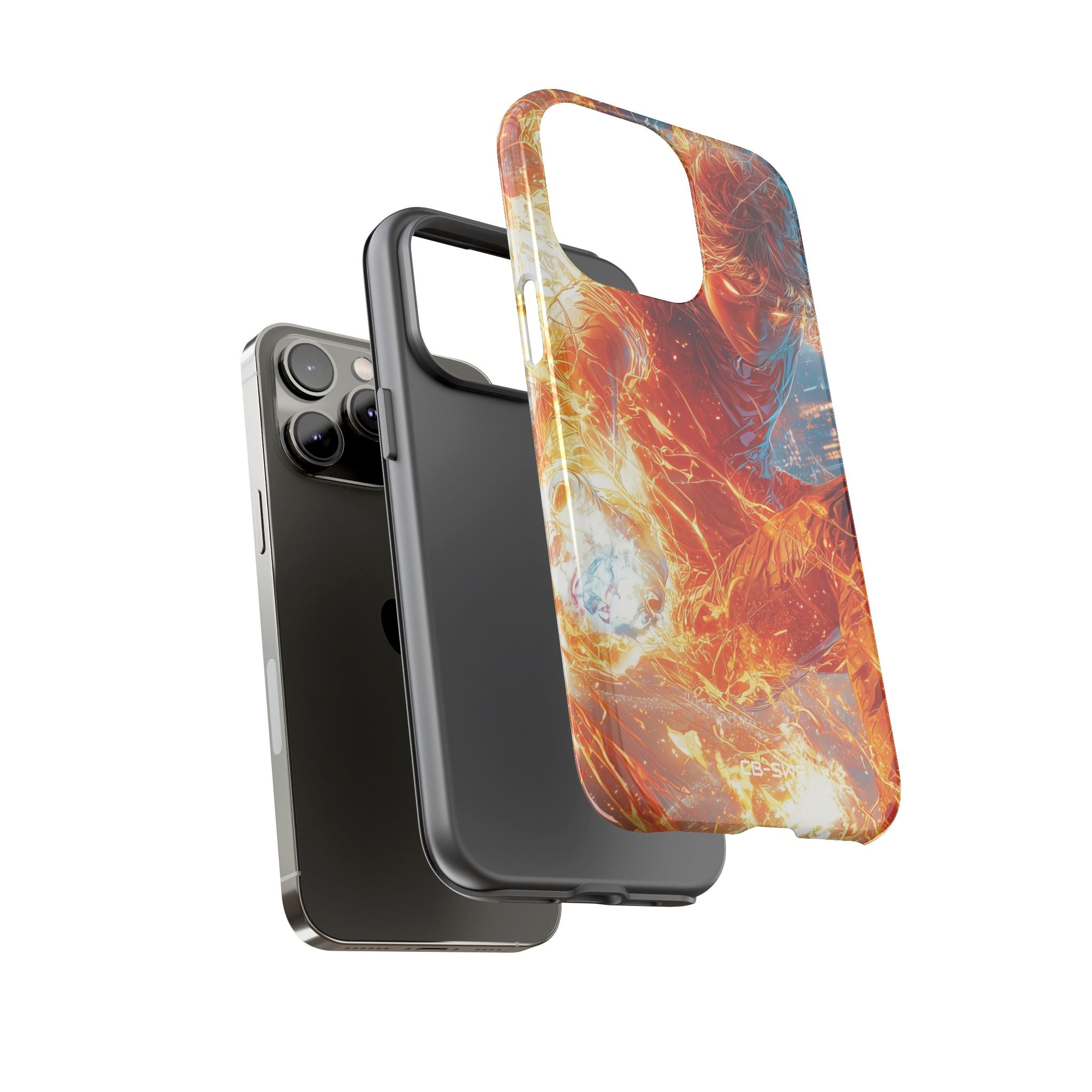 Flames Dance Wildly - iPhone Case
