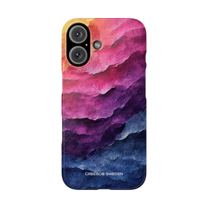 Color Wave - Slim iPhone 16 Phone Case