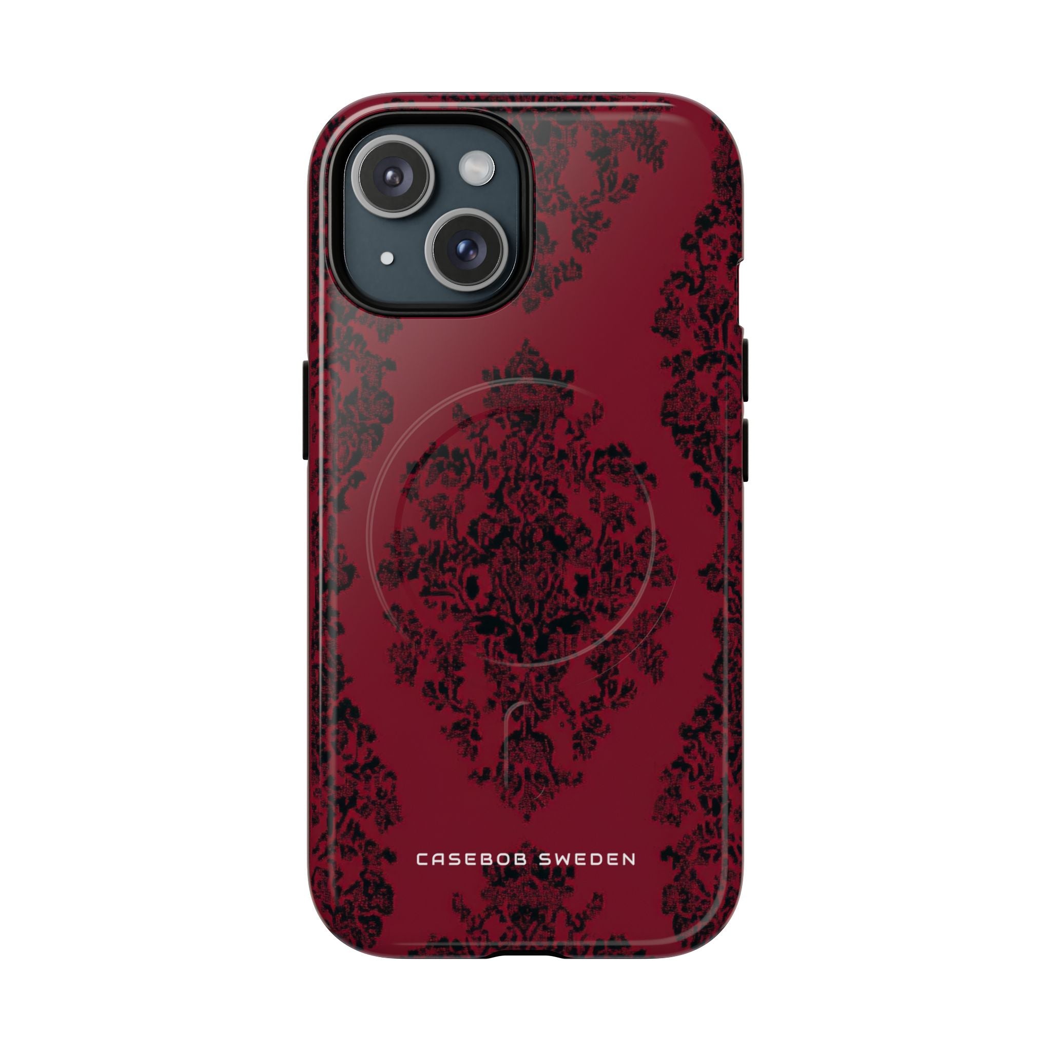 Gothic Crimson Elegance iPhone 15 | Tough+ Phone Case