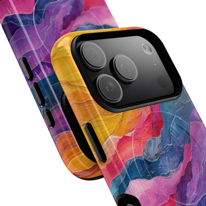 Vibrant Flow iPhone 17 Pro Case - Tough+