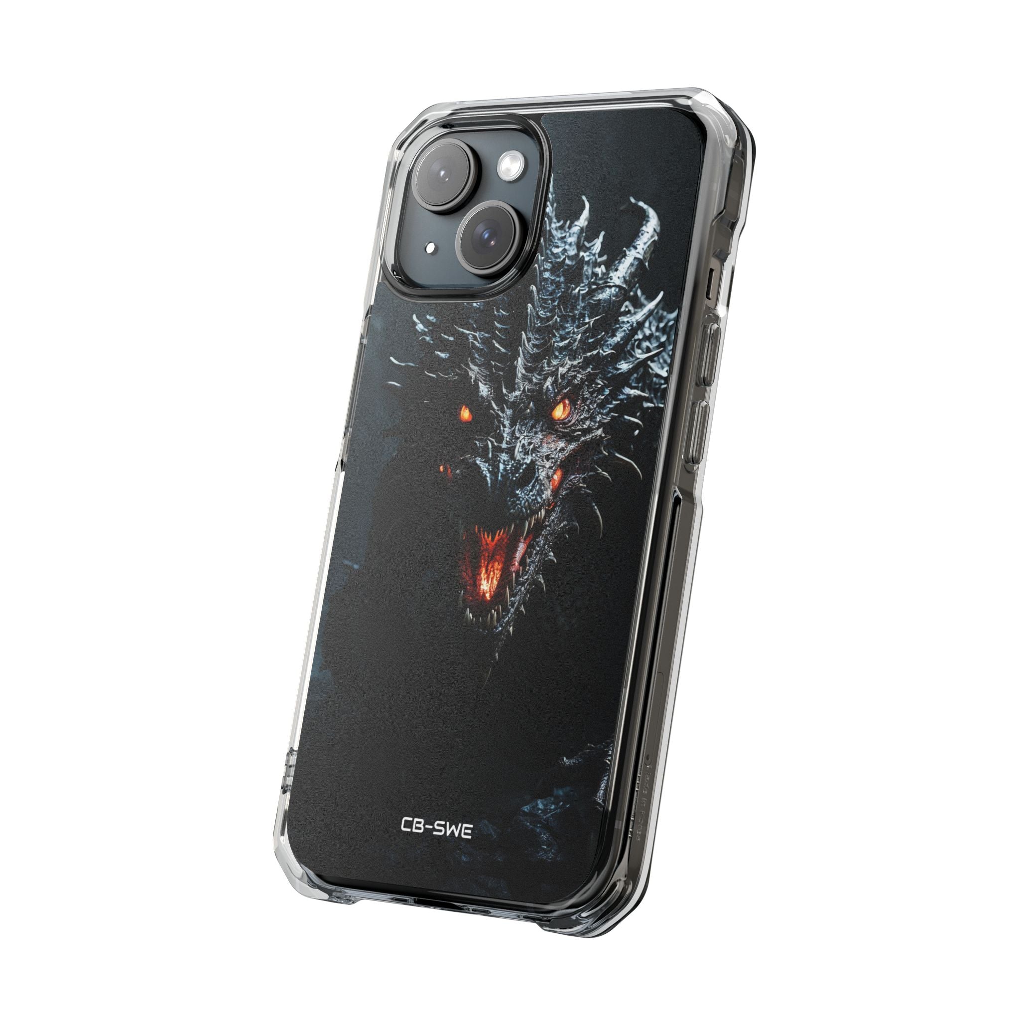 Fierce Dragon Roars iPhone Case - Impact