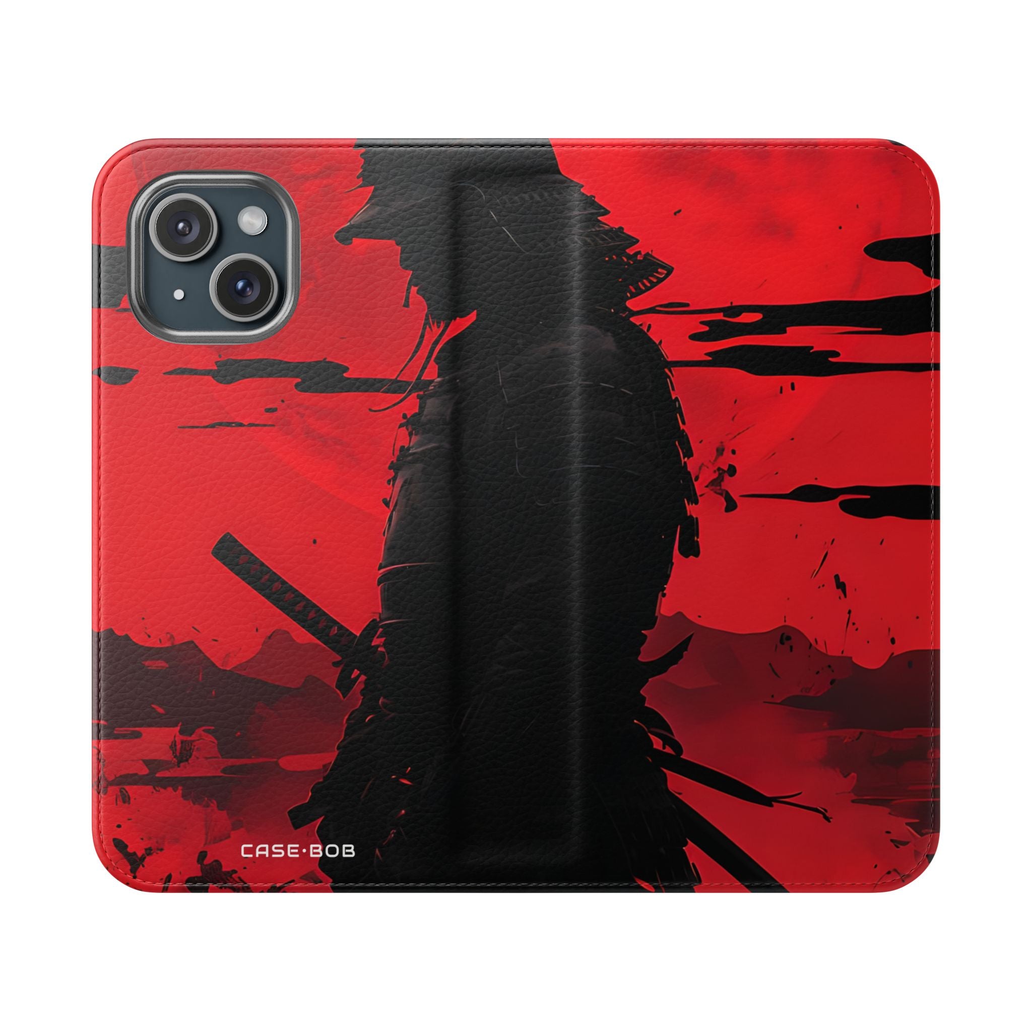 Samurai Moon - iPhone 15 Case - Wallet