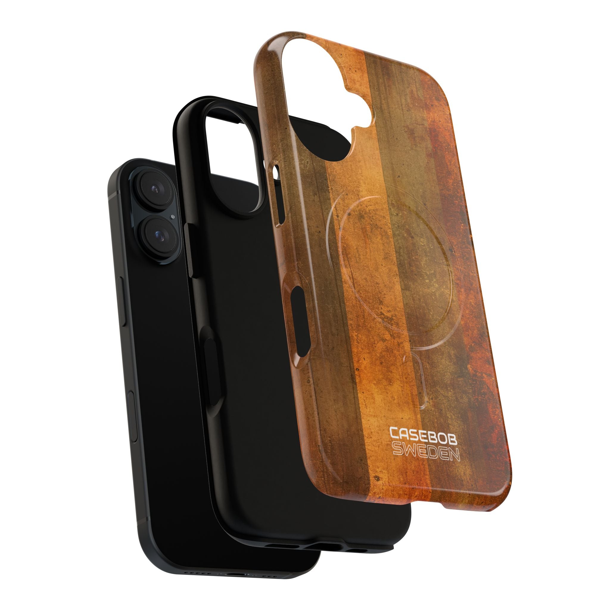 Rustic Striped Texture iPhone 16 - Tough+