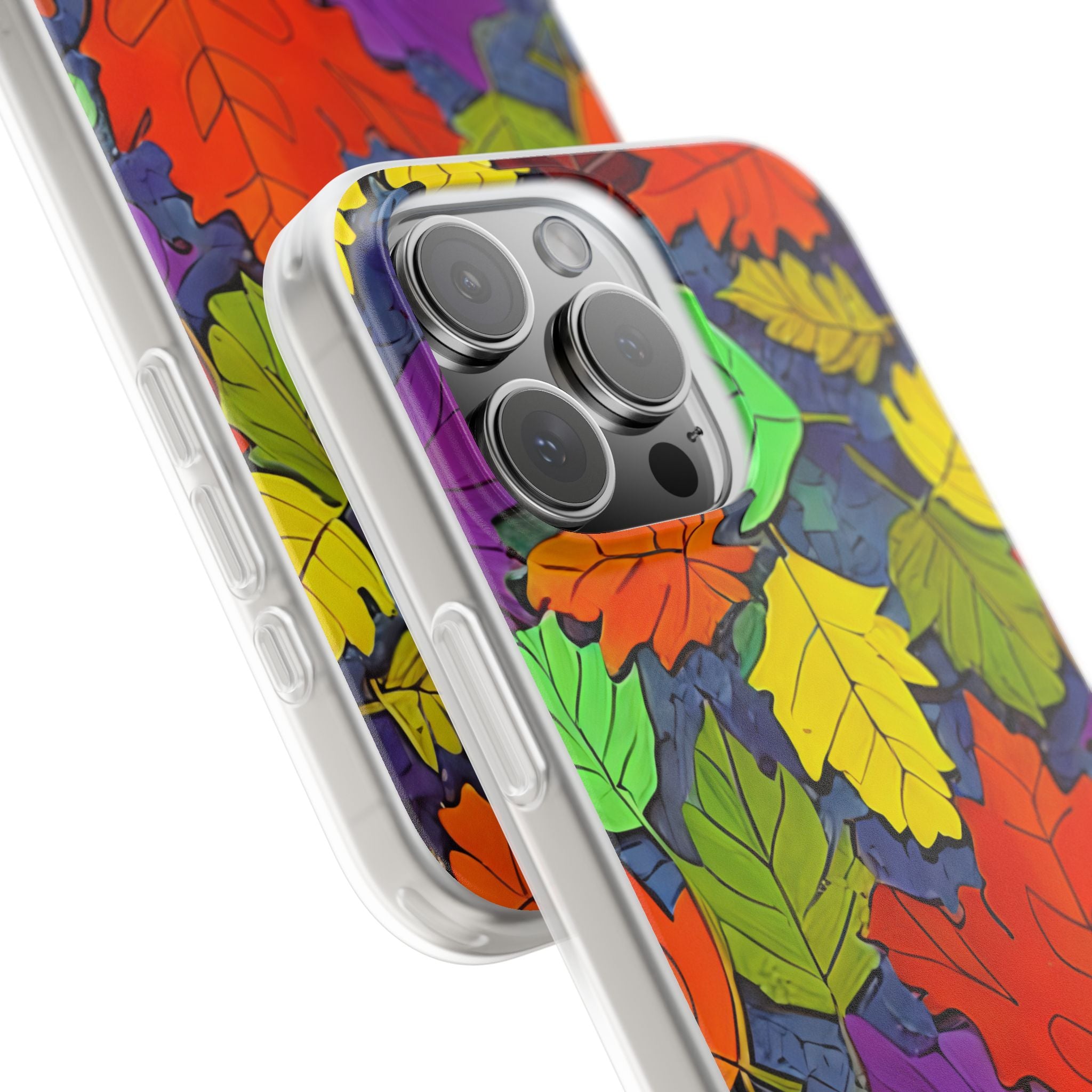 Vivid Leafburst iPhone 16 Pro Max Case - Soft