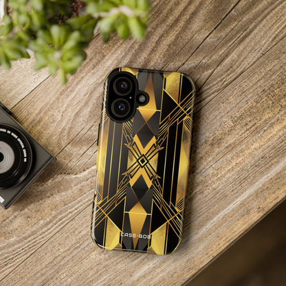 Golden Diamond Radiance iPhone 16 Plus Case - Tough