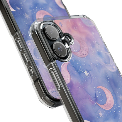 Celestial Dreamscape - Clear Impact iPhone 16 Phone Case