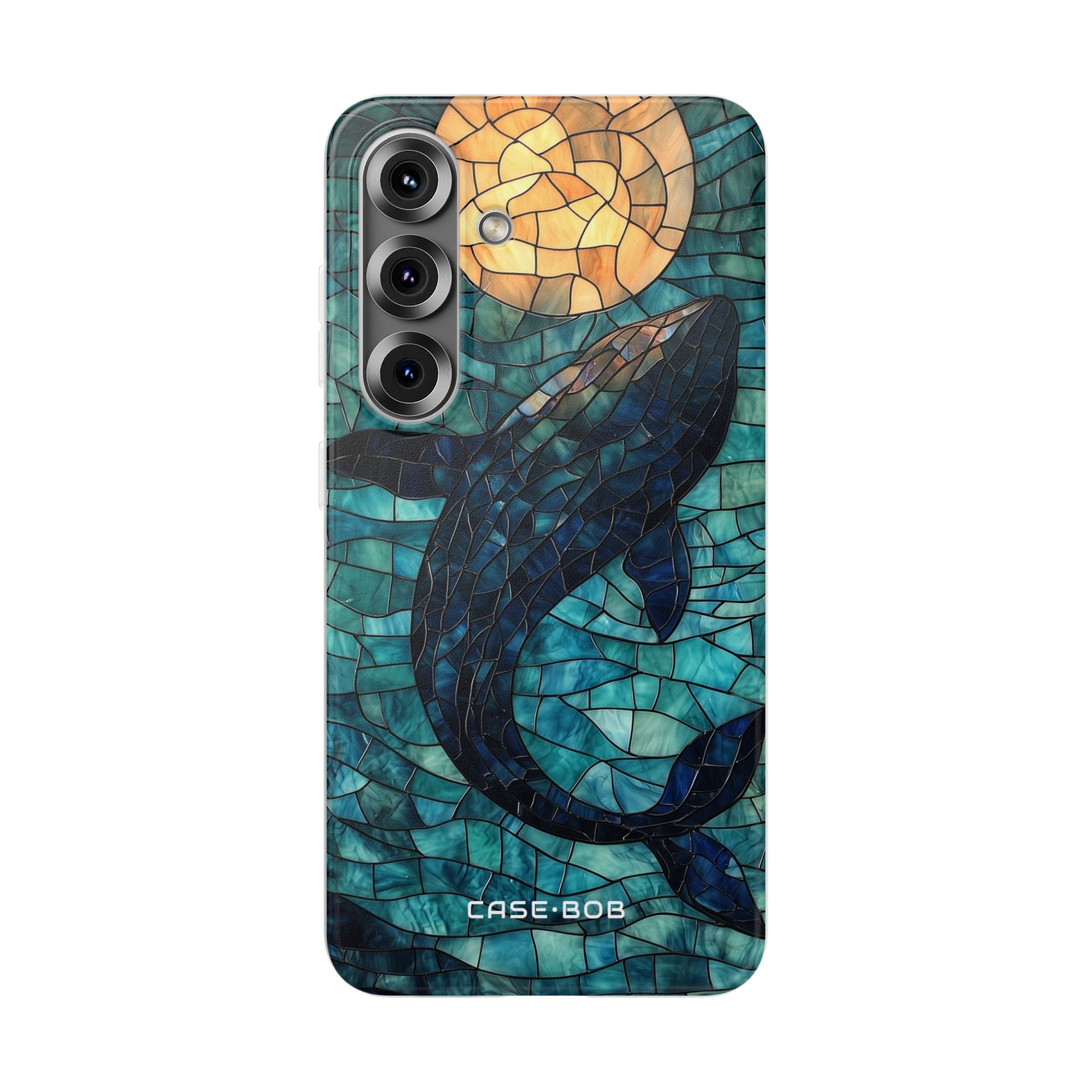 Celestial Whale Samsung S25 Case - Soft