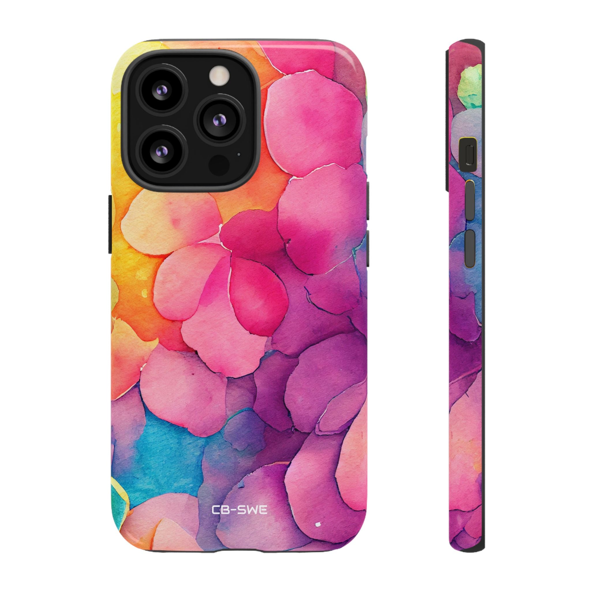 Vibrant Petal Fusion - iPhone Case