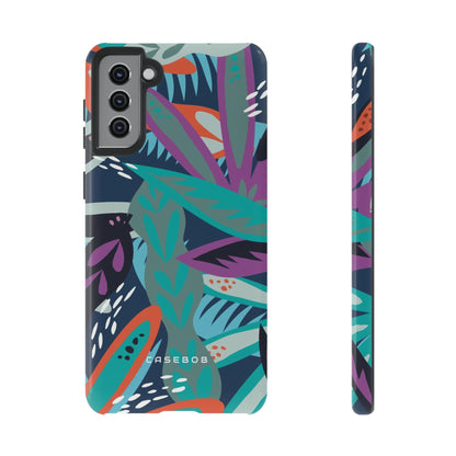 Tropical Leaf Moz - Protective Phone Case