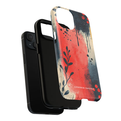 Vibrant Floral Energy iPhone 15 | Tough+ Phone Case