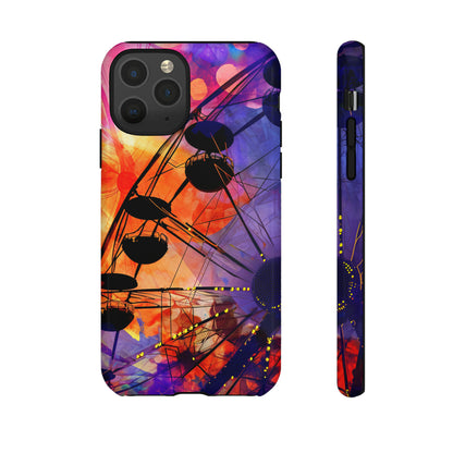 Romantic Ferris Wheel Delight - Protective Phone Case