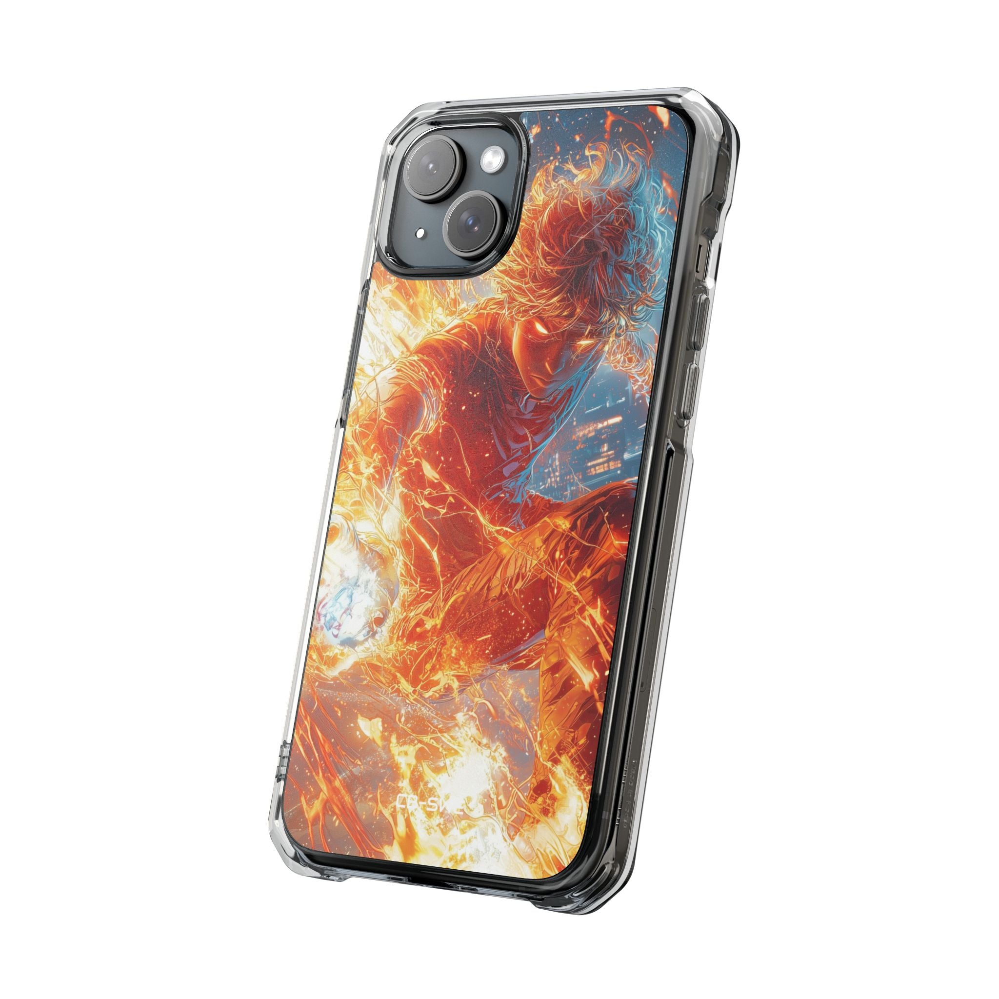 Flames Dance Wildly iPhone Case - Impact