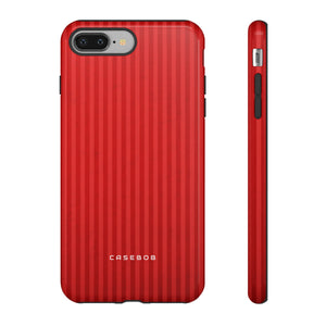 Red Stripes - Protective Phone Case