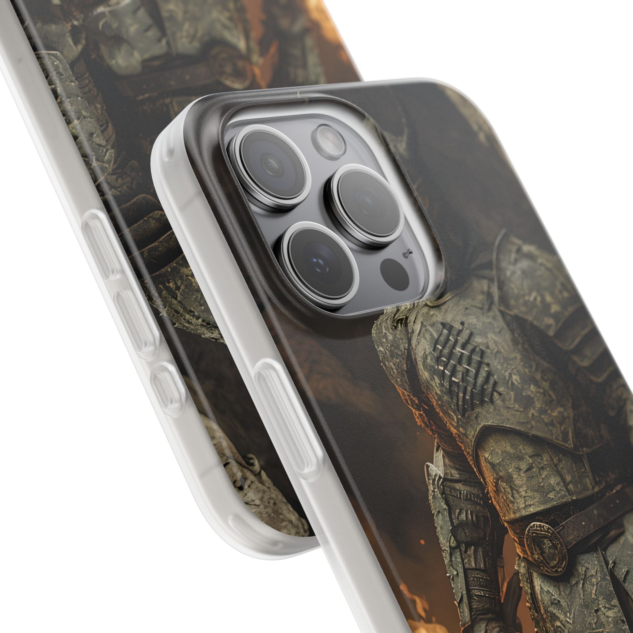 Horned Sentinel iPhone 15 Pro Max Case - Soft