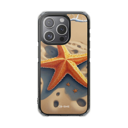 Starfish Rests On Sand iPhone Case - Impact
