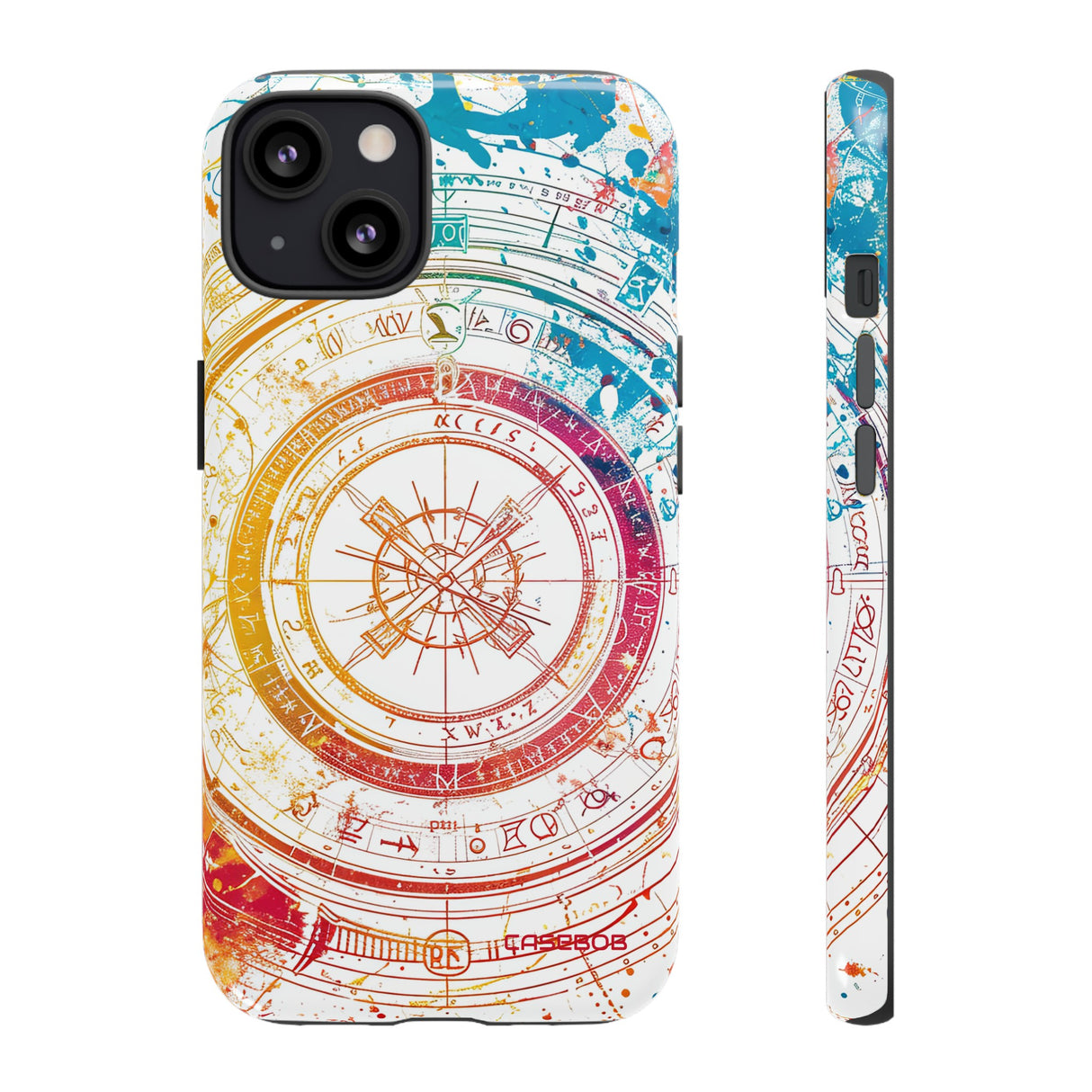 Astrological Wheel Wonders - Protective Phone Case